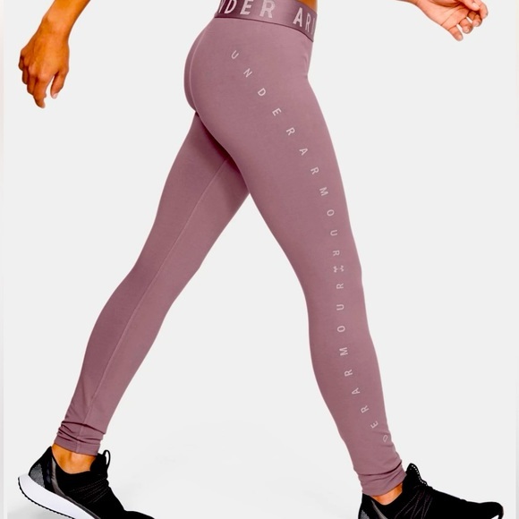 Under Armour Pants - Under Armour Favorite Graphic Women Training Tight Purple